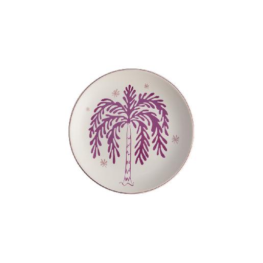 Plato Postre Alani Palmera 20.7cm