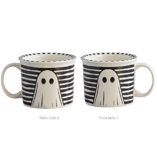 Mug Halloween Fantasma 280ml