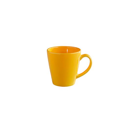 Mug Esmalte Color Amarillo 272ml